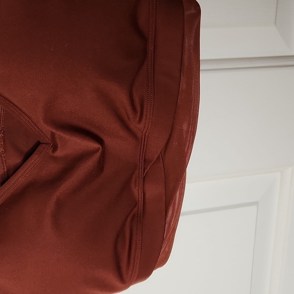 all in Motion Stretch Light Support Micro-Mesh Bra Russet Brown Size M - Picture 2 of 9